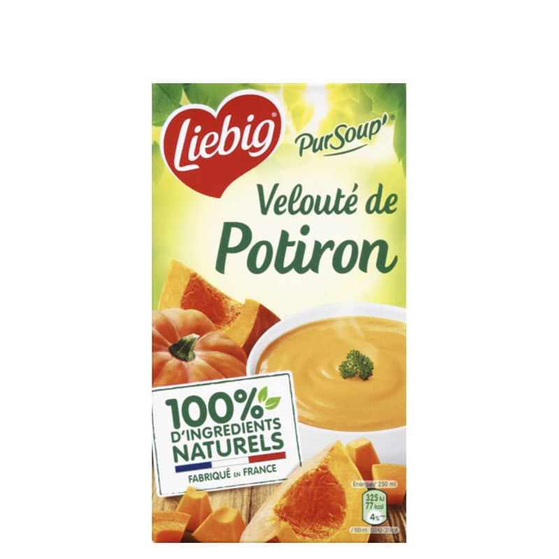 Liebig - Velouté Potiron à la crème fraîche - 1L