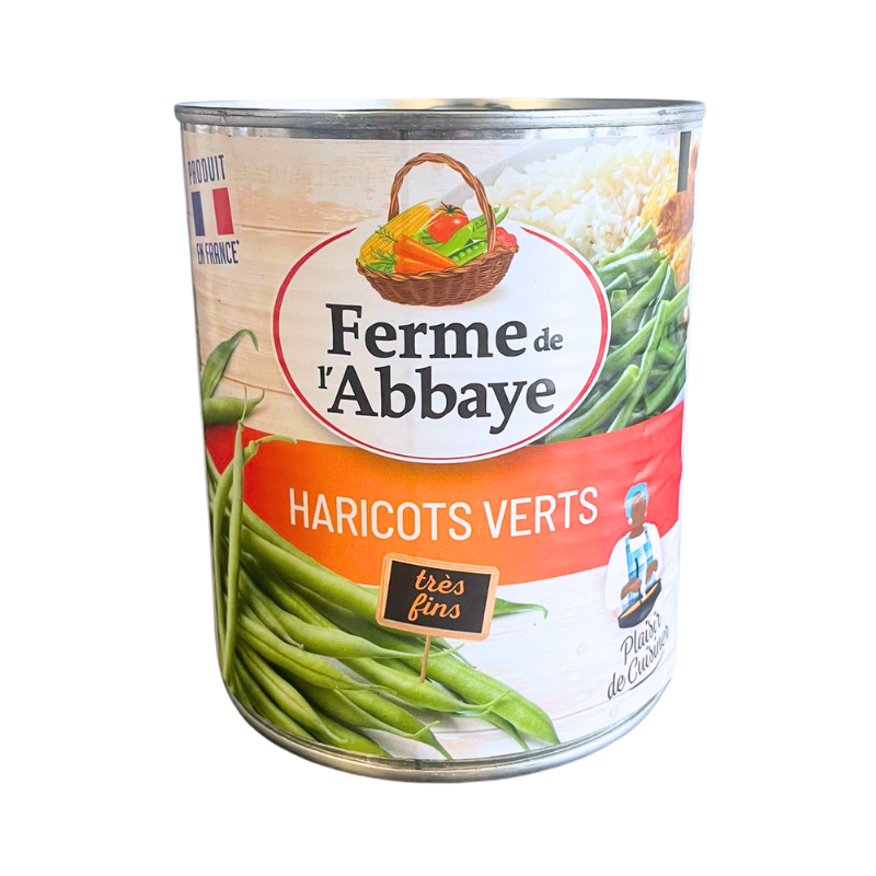 Ferme de l'abbaye - Haricots verts très fins - 440g