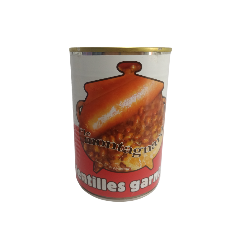 Montagnard - Lentilles garnies - 420g