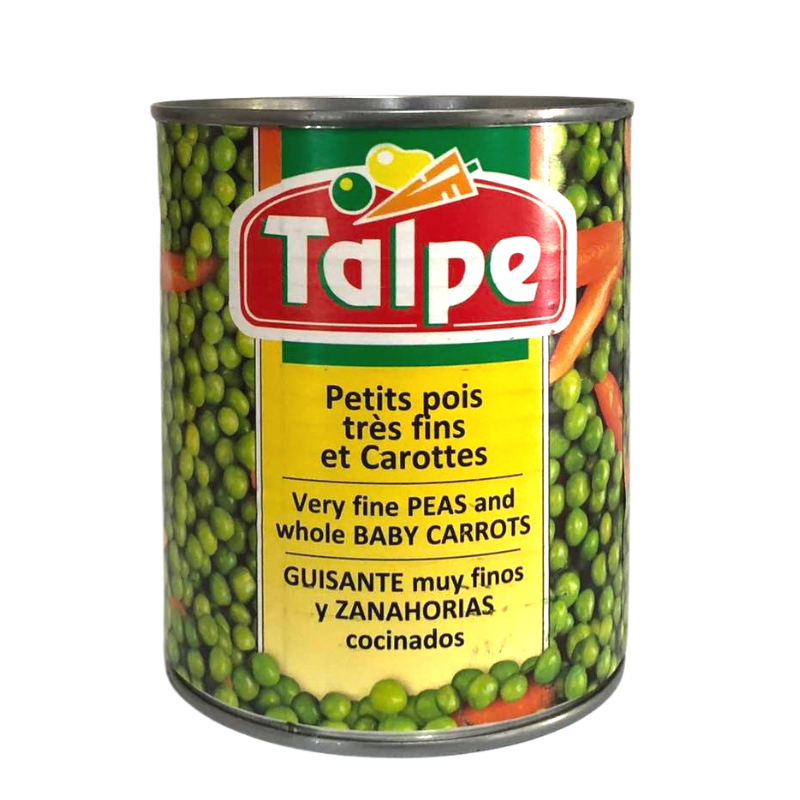 Talpe - Petits Pois Carotte Très Fins - 530g