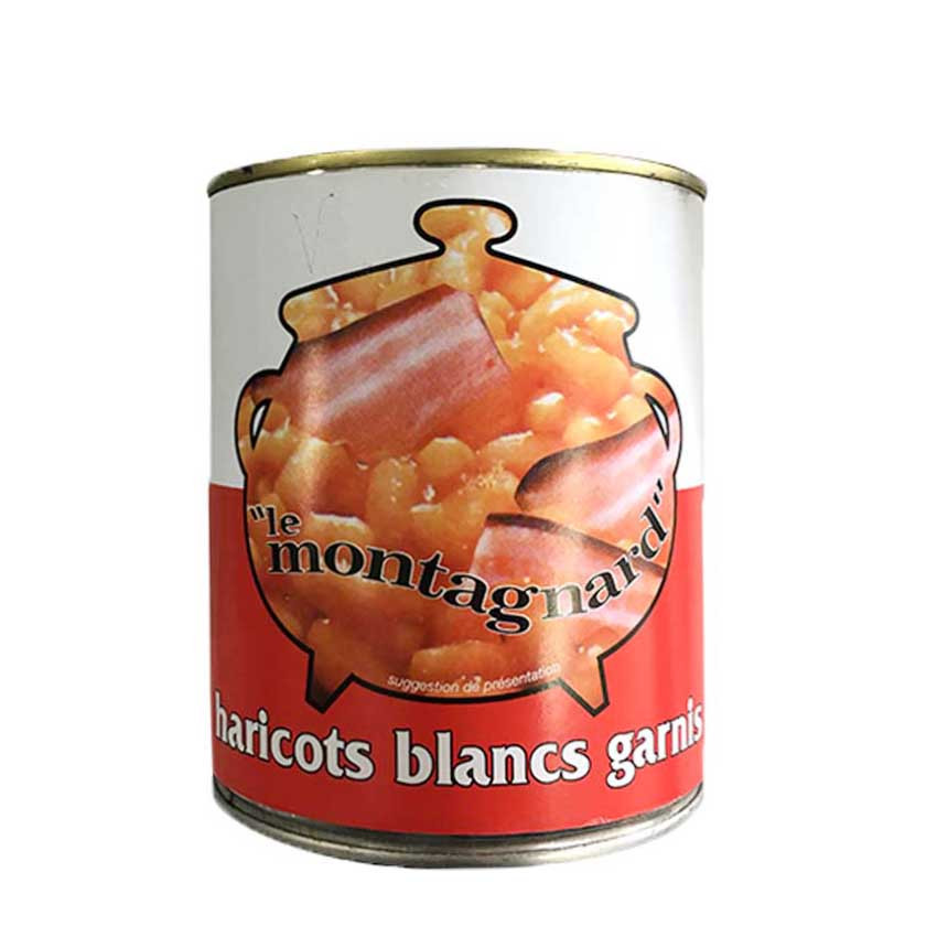 Montagnard - Haricots blancs garnis - 840g