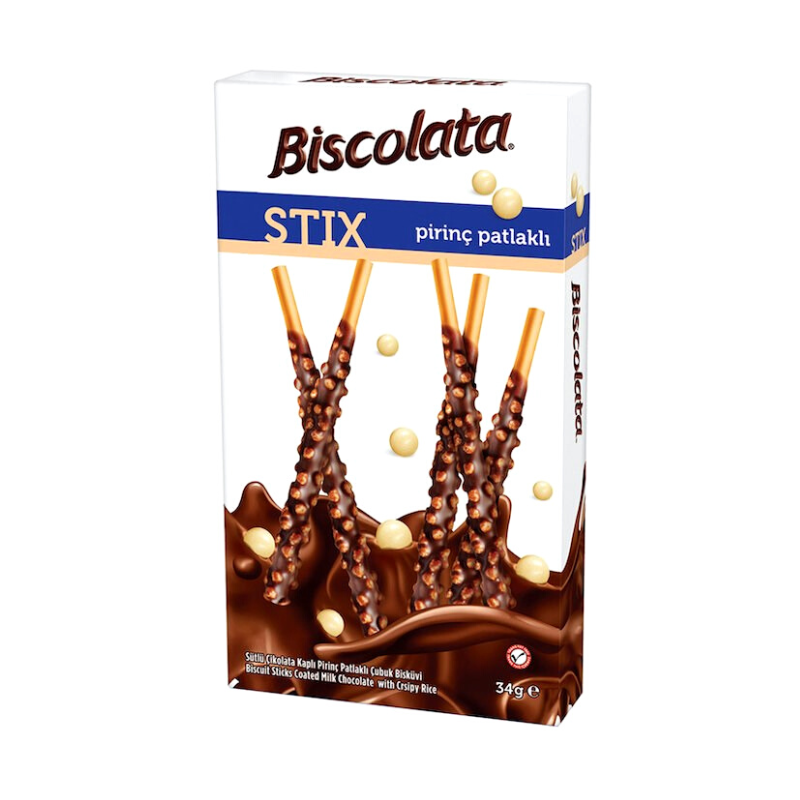 Biscolata - Stix Choco Crispy - 34g
