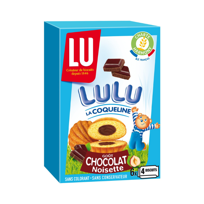 LU - Coqueline chocolat x 6 - 165g