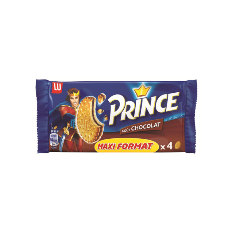 LU - Prince Maxi Goûter Chocolat - 80g