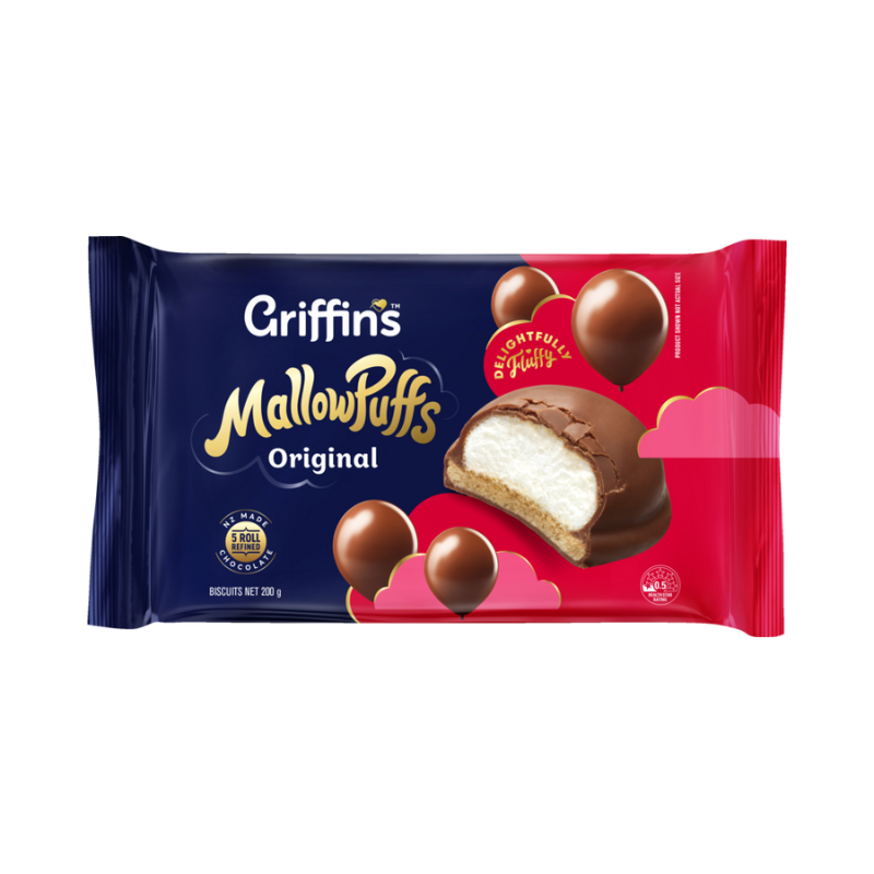 Griffin's - Choc Mallowpuffs - 200g