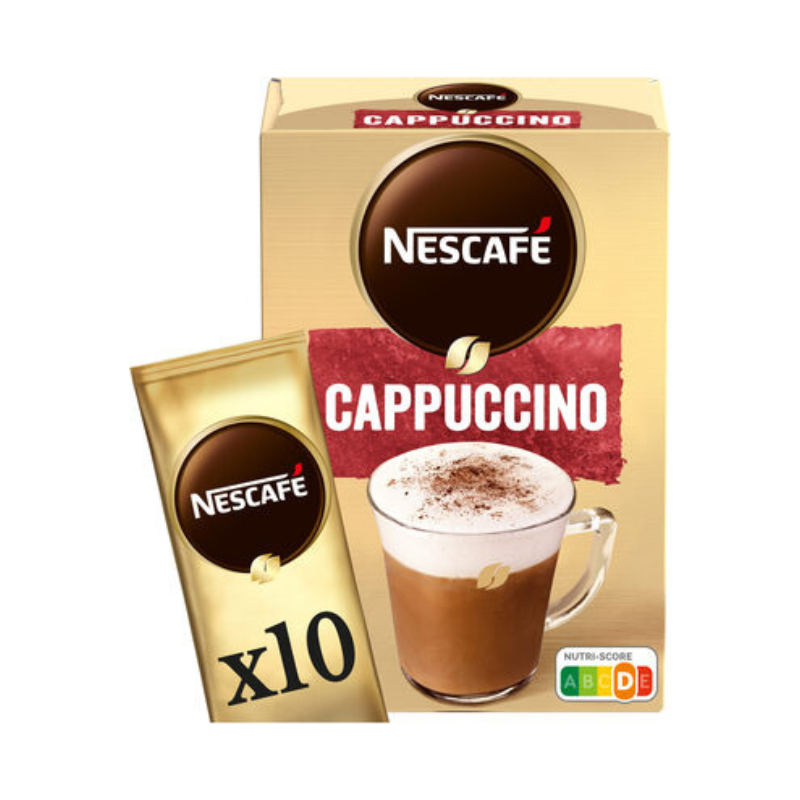 Nescafé - Café Cappuccino stick - 10 x 14g