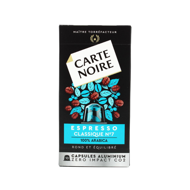 Carte noire - Capsules expresso classique N°7 - 10C