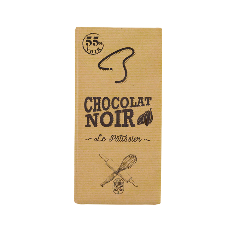 Biscochoc - Chocolat Pâtissier Noir 65% - 200g