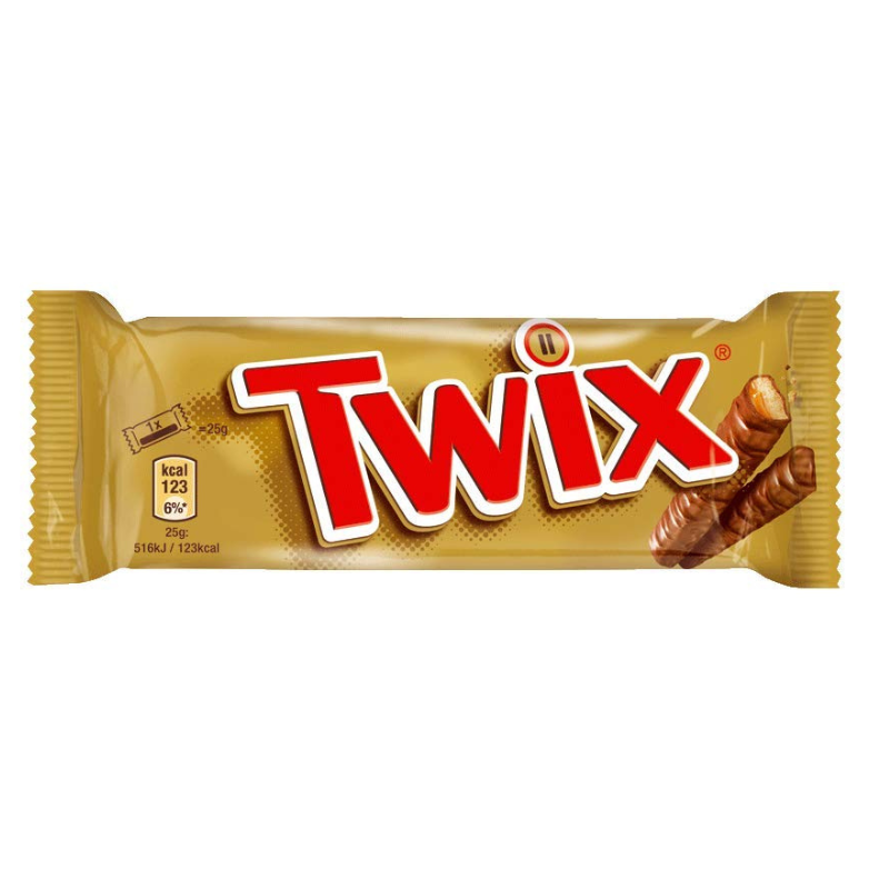 Twix - Barre Choco Caramel - Original - 50g