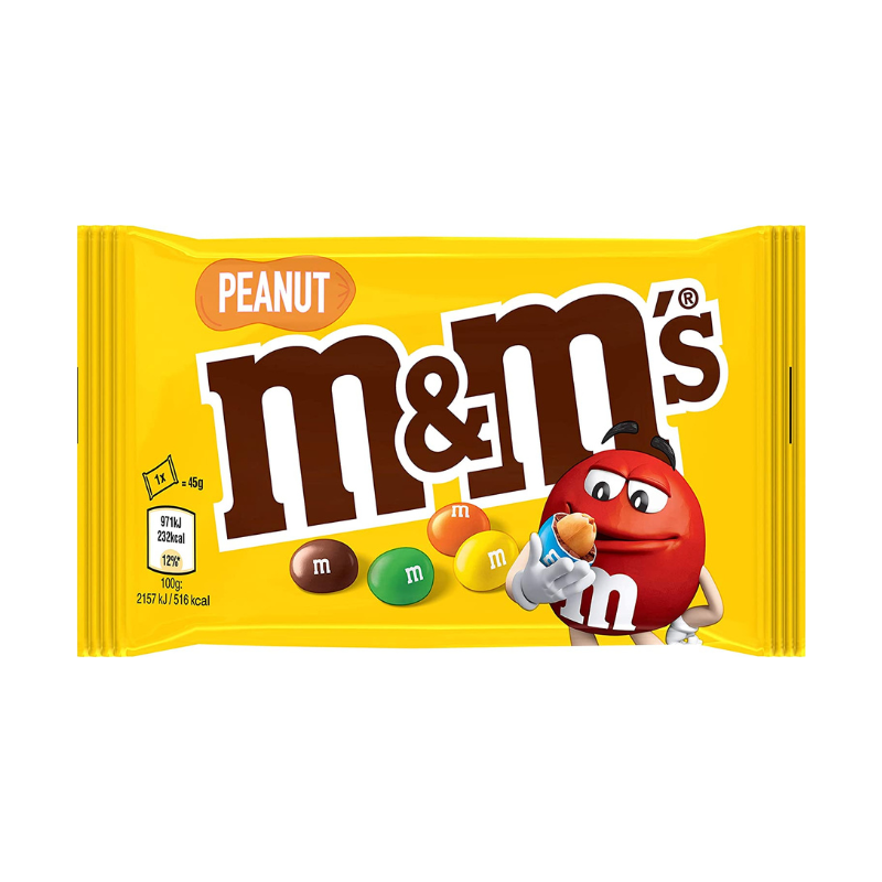 M&M's - Chocolat Cacahuètes - Original - 45g