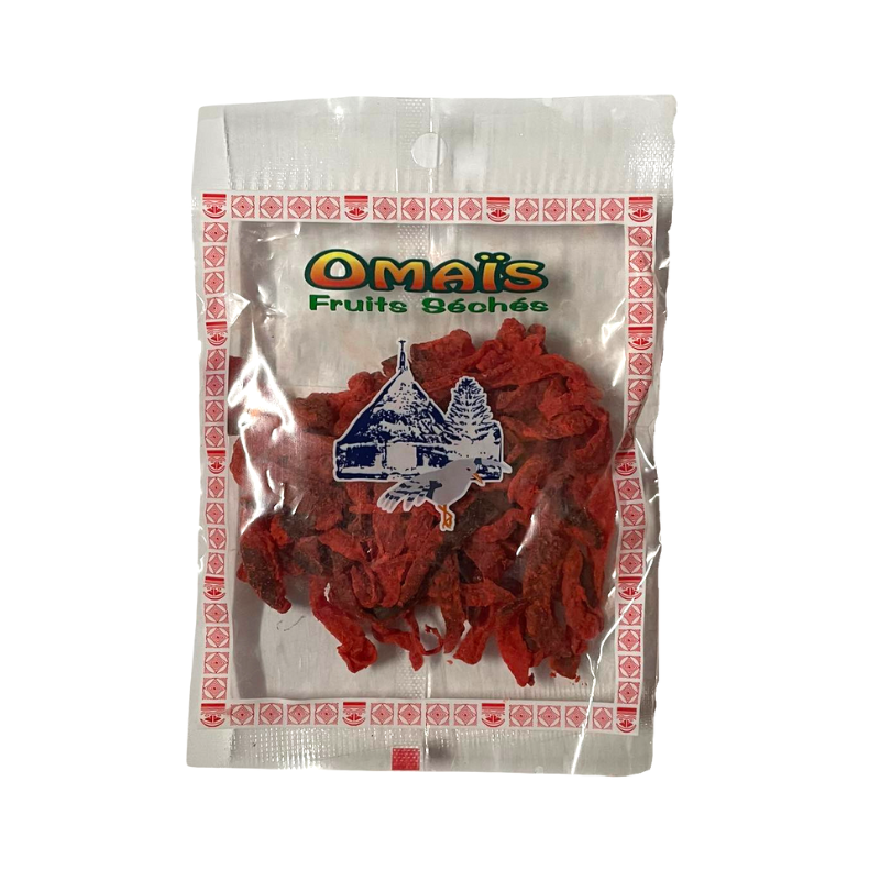 Omaïs - Papayes Rouges Séchées - 40g