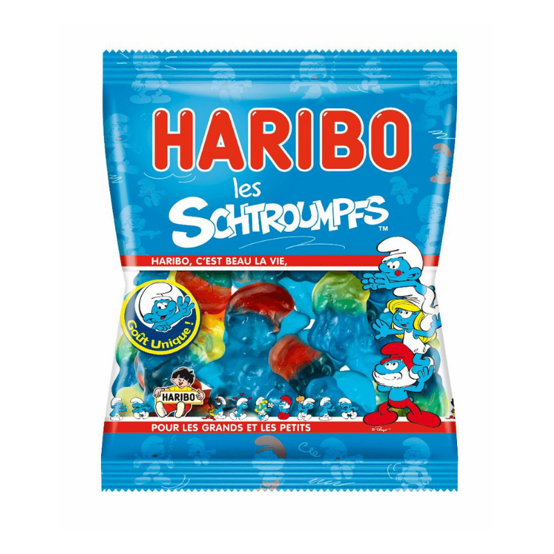 Haribo - Bonbon Schtroumpfs - 120g