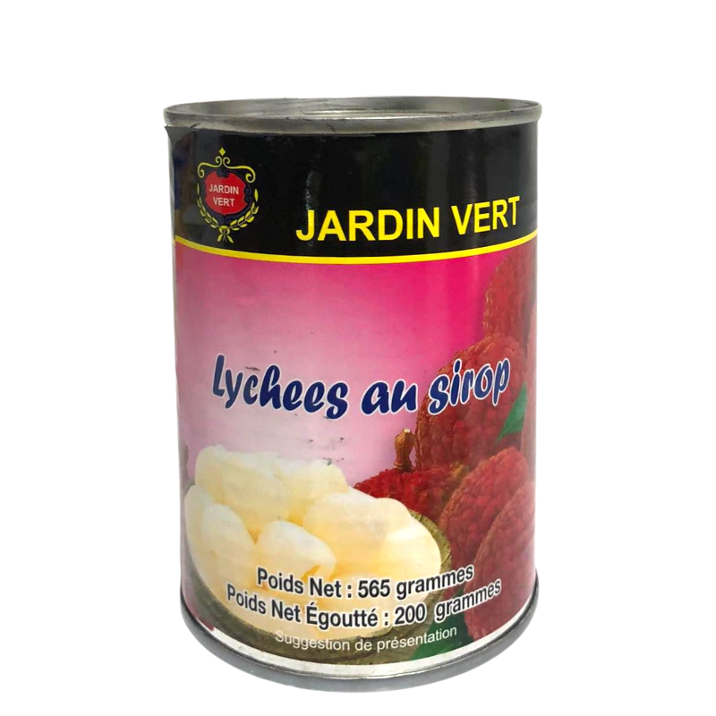 Jardin vert - Letchis au sirop - 200g