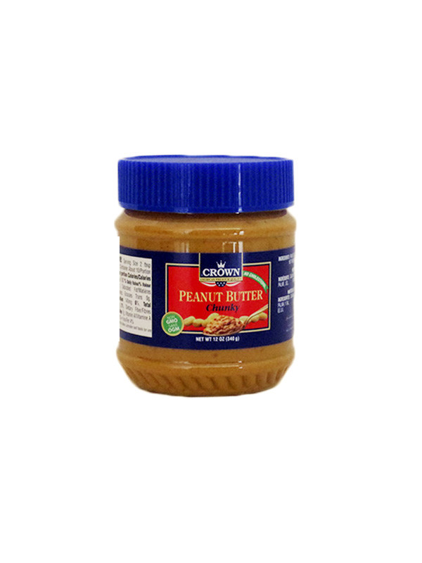 Crown - Beurre de cacahuète chunky - 340g