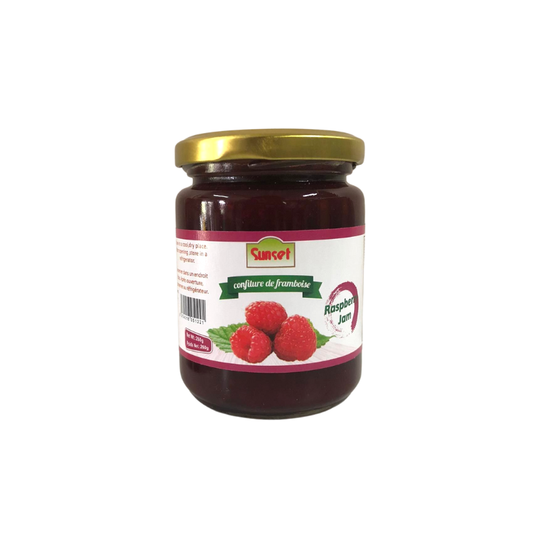 Sunset - Confiture Framboises - 260g