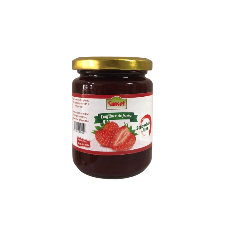 Sunset - Confiture Fraise - 260g