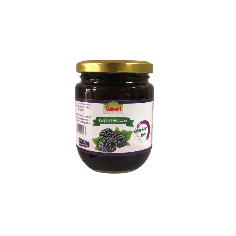 Sunset - Confiture Mûres - 260g