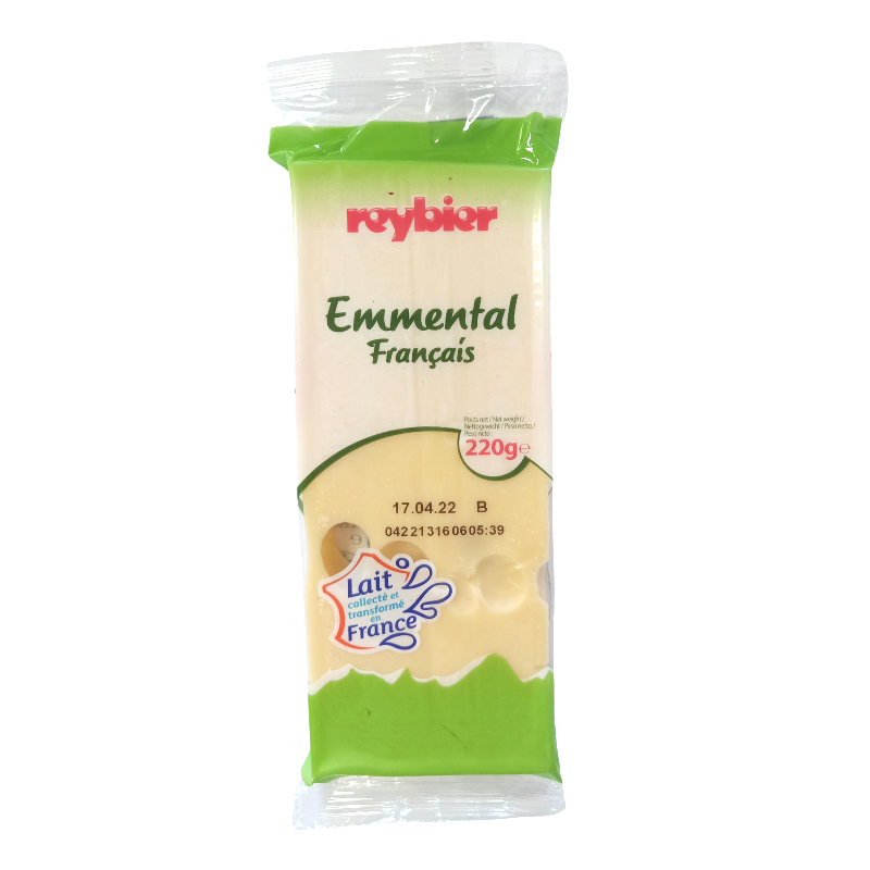 Reybier - Emmental portion - 220g