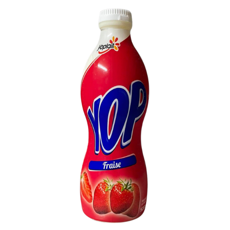 Yoplait - YOP Yaourt à boire Fraise - 50cl