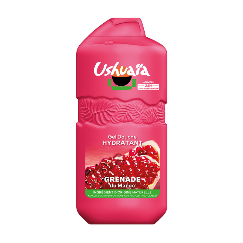 Ushuaïa - Gel Douche Grenade - 280ml