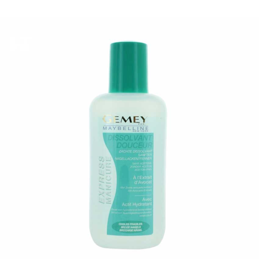 Gemey maybelline - Dissolvant douceur - 125ml