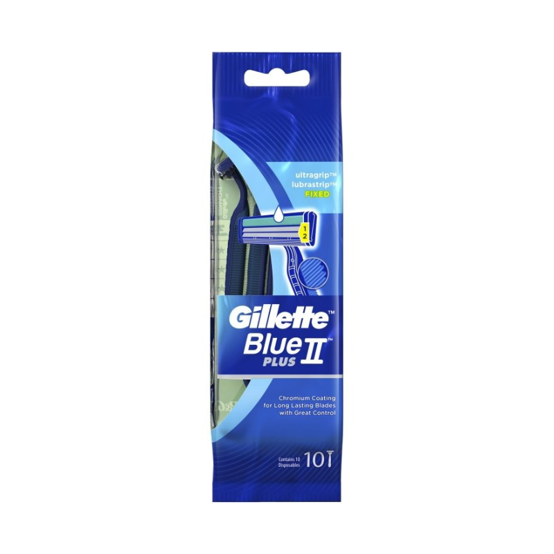 Gillette - Rasoirs jetables BLUE II+ - x10
