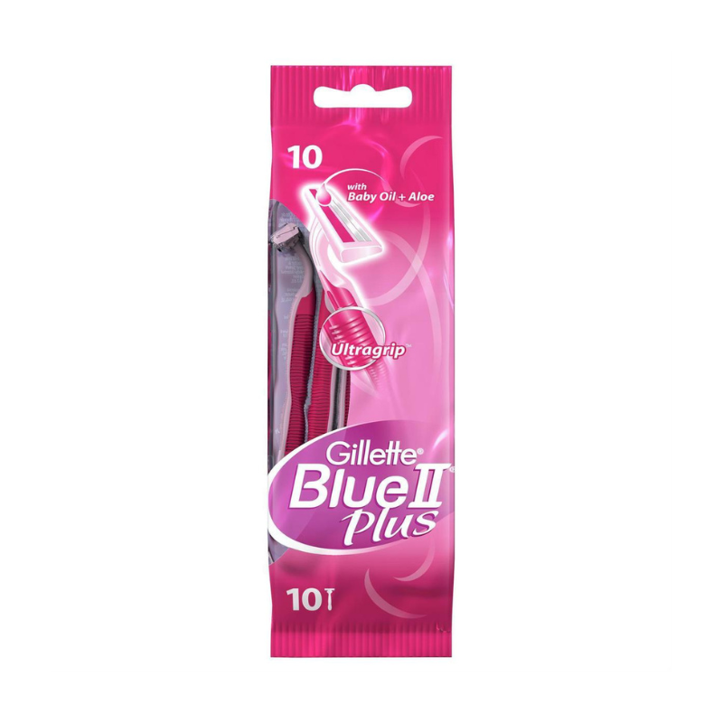 Gillette - Rasoirs jetables Rose II+ - x10