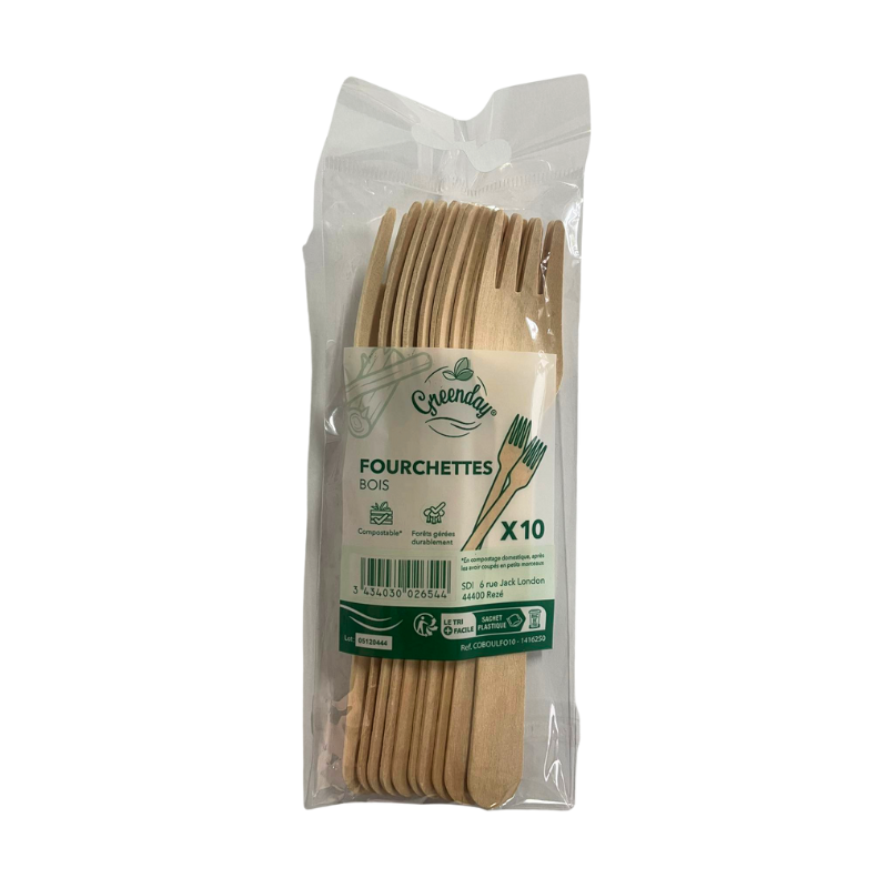 Greenday - Fourchettes x10 - 1U