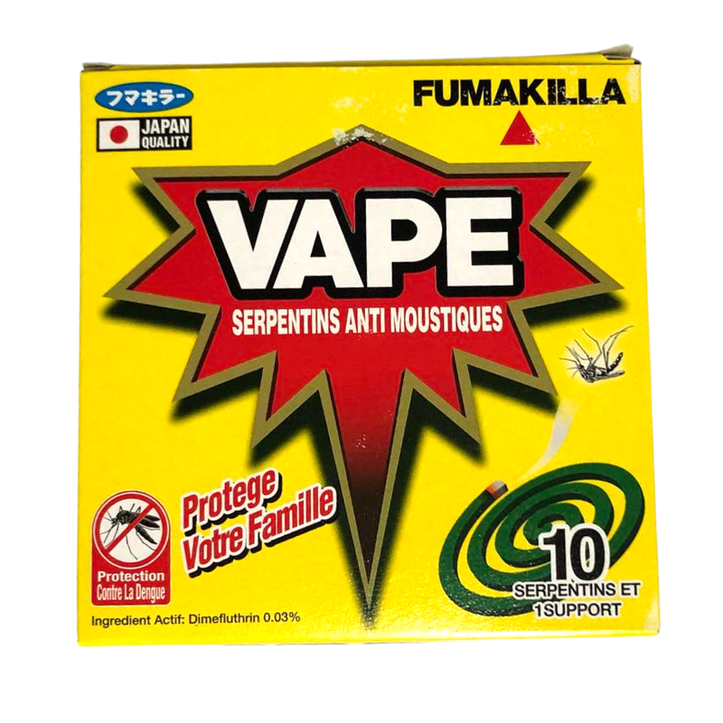 Vape - Serpentins Anti Moustique - x 10