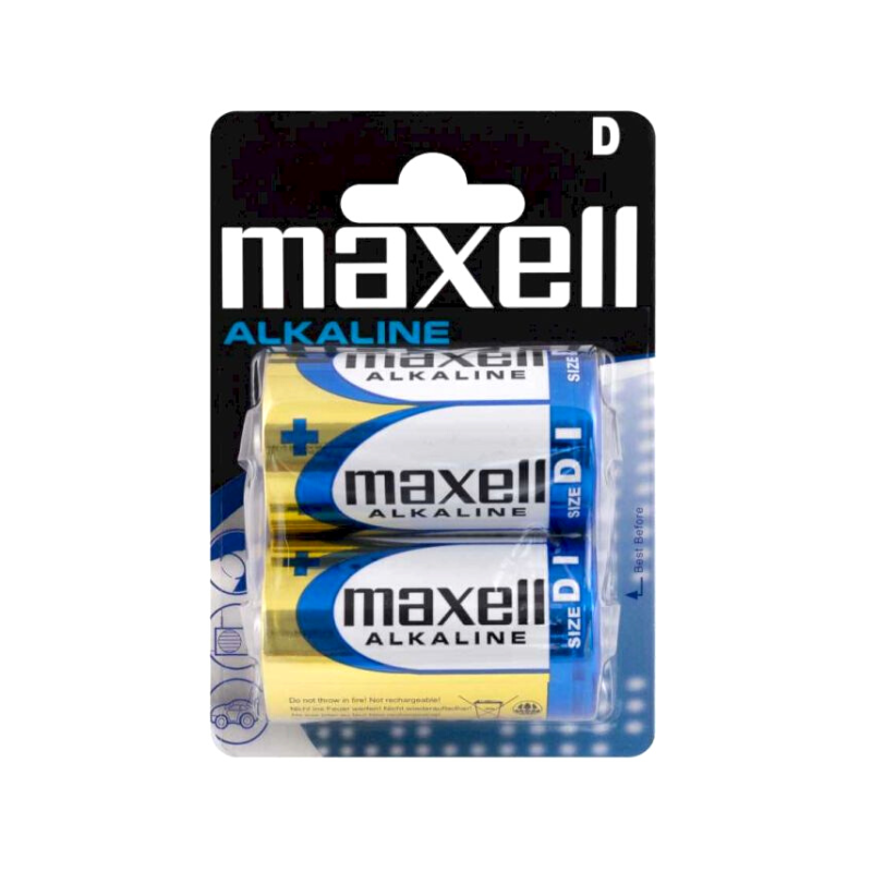 Maxell - Piles D LR20 - 1U