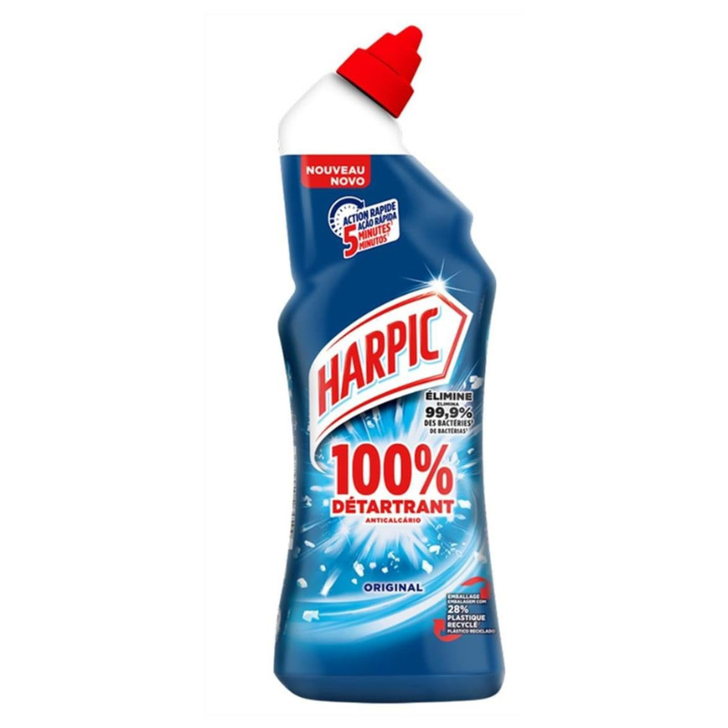 Harpic - Gel WC 100% Détartrant - 750ml
