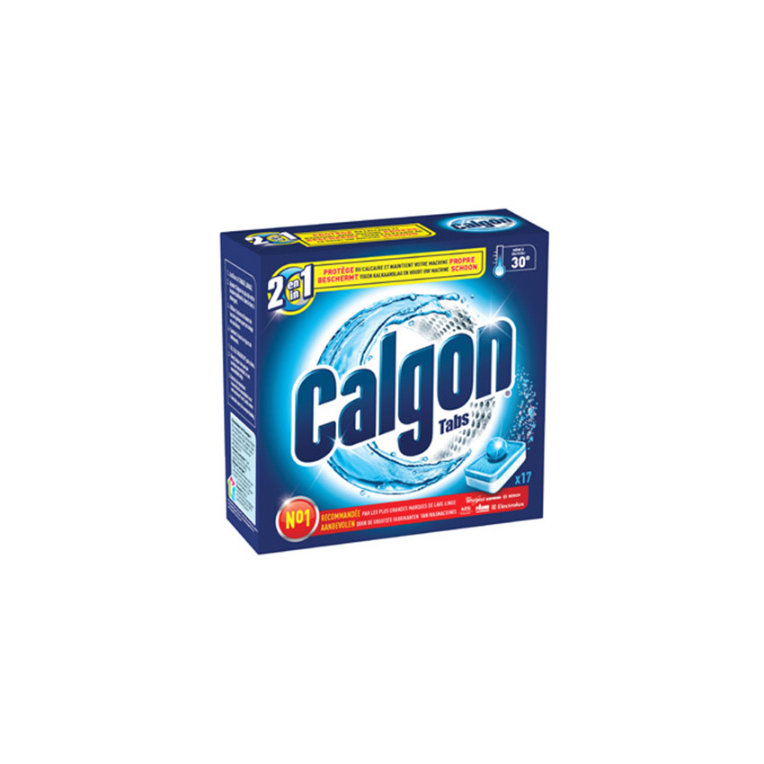 Calgon - Entretien machine - Tablettes - 17T