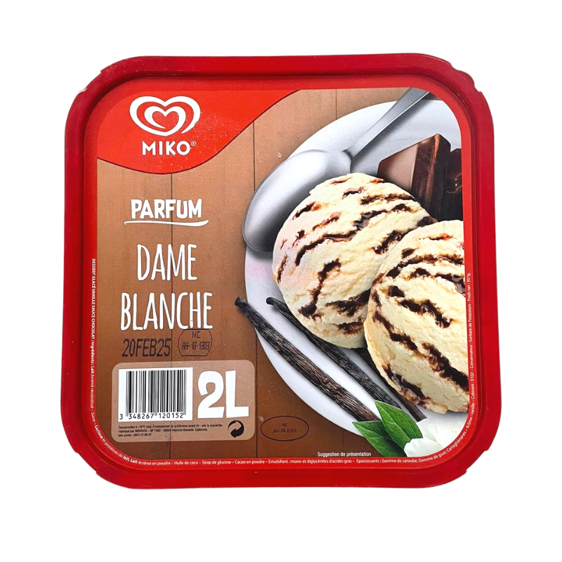 Miko - Glace Dame Blanche - 2L