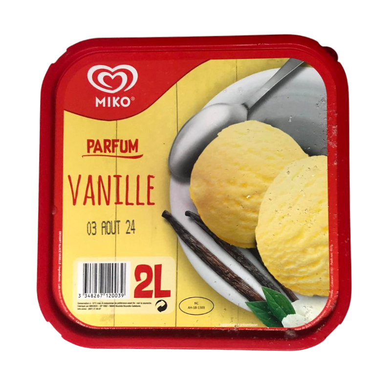 Miko - Glace Vanille - 2L