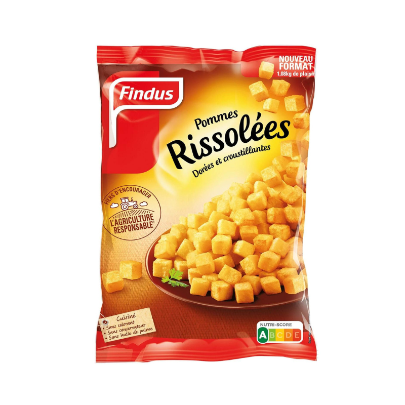 Findus - Pommes rissolées - 1,08kg