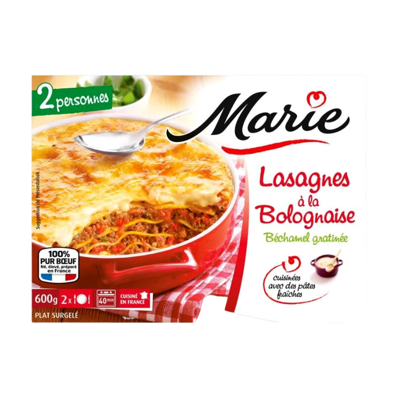 Marie - Lasagne Bolognaise - 600g