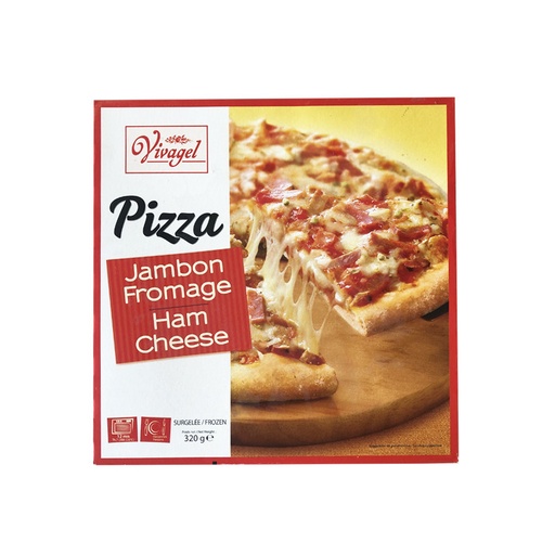 [E00022021] Vivagel - Pizza Jambon/Fromage - 320g