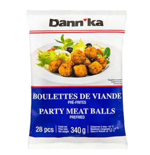 [E00018000] Dann'Ka - Boulette de viande surgelés - 340g