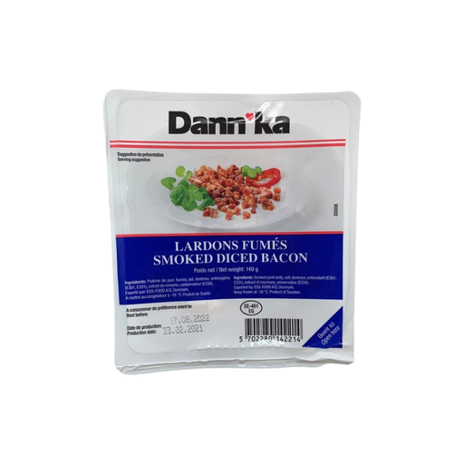 [E00018022] Dann'Ka - Lardons surgelés - 140g