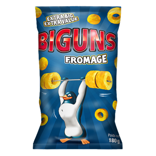 [E00012003] Biguns - Fromage - 180g