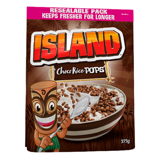 [E00012020] Island - Céréales Choco Rice Pops - 375G