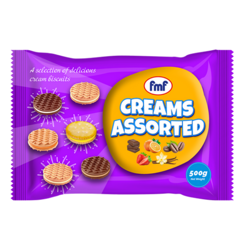 [E00012012] Fine fare - Biscuits Crèmes - 500g