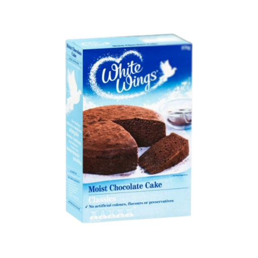 [E00012039] White Wings - Préparation Gâteau Chocolat - 370g