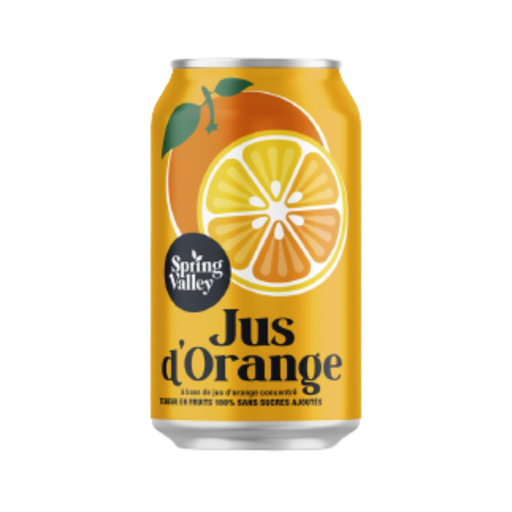 [E00022206] Spring Valley - Jus Orange - 33cl