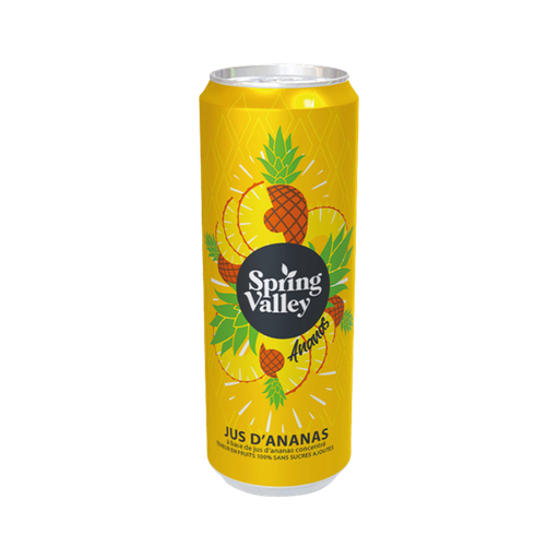 [E00022208] Spring Valley - Jus Ananas - 33cl