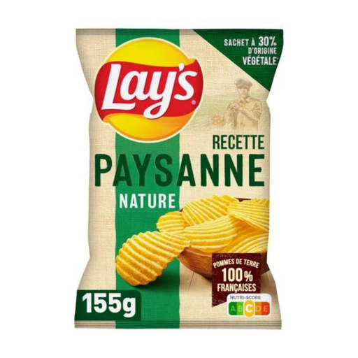 [E00027119] Lay's - Chips Nature Paysanne - 130g
