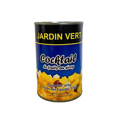 [E00020334] Jardin vert - Cocktail de fruits - 425g