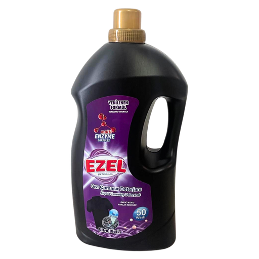 [E00002069] Ezel Premium - Lessive Liquide - Noir - 3L