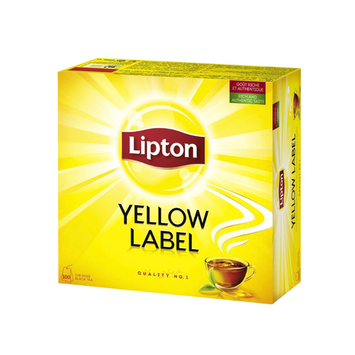 [E00006167] Lipton - Thé Yellow x 100s - 200g