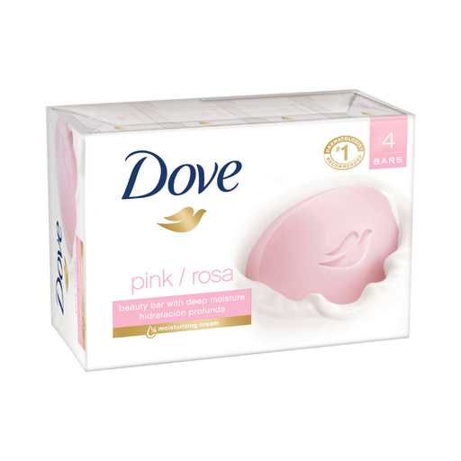 [E00006171] Dove - Savon Pink - 4x100g